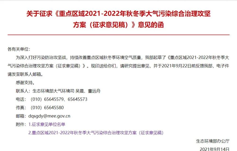 秋冬環保政策輪番打擊，影響開工率