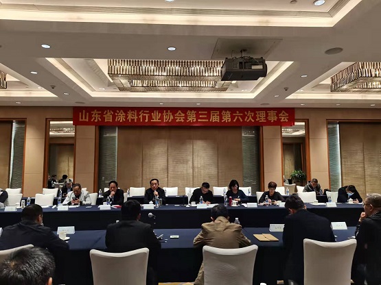 山東省涂料行業協會第三屆第六次理事會會議