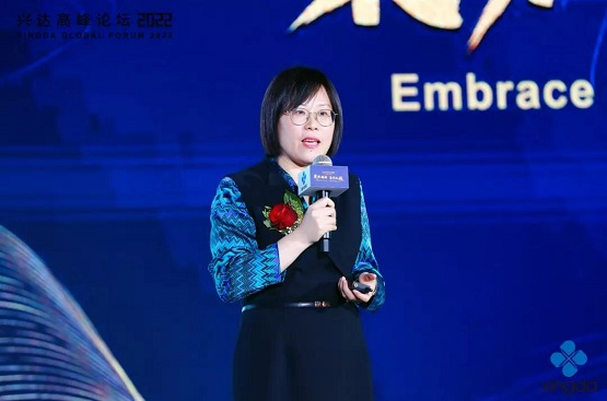 中國橡膠工業協會會長徐文英女士