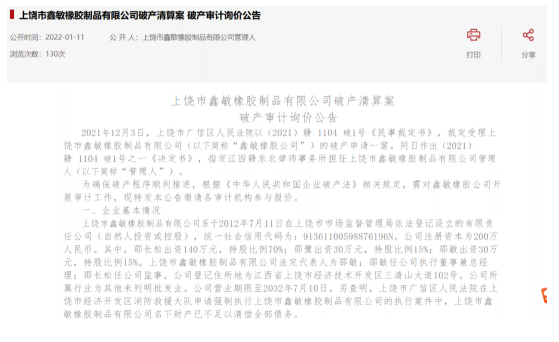 2022年第一家輪胎企業破產！