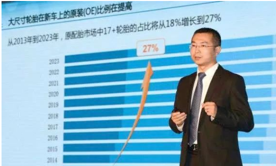 米其林將把握新的市場機遇，加速數字化轉型，以尖端創新的輪胎產品、服務和解決方案等，為更多中國消費者和客戶提供美好的出行生活體驗。"