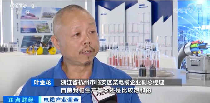 浙江省杭州市臨安區某電纜企業副總經理