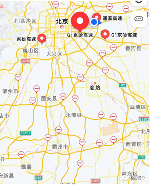 因為除江浙滬外，河北、山東、廣東等地對高速公路和貨車司機的管控也在加強。