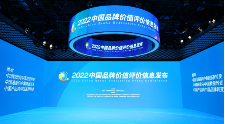 9月5日，“2022中國品牌價值評價信息”，在北京發布。今年，共有645個品牌，進行了品牌價值評價信息發布。其總品牌價值為89737億元，比去年高5991億元。