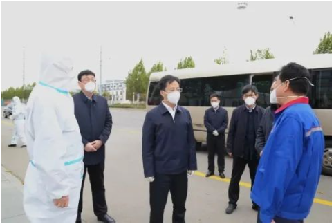 廣饒縣委書記調研輪胎企業疫情防控及生產經營工作 廣饒縣委書記調研輪胎企業疫情防控及生產經營工作