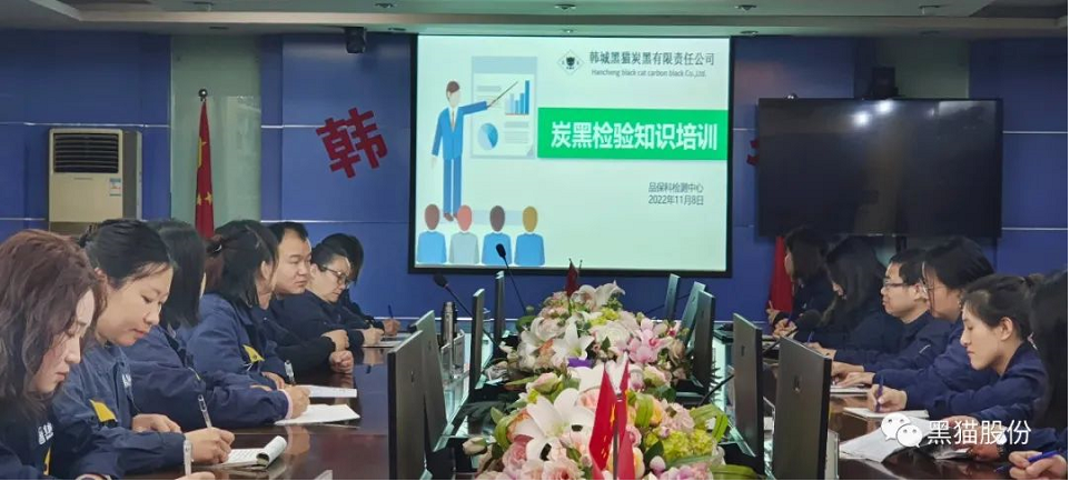 韓城黑貓開展檢測中心業務技能培訓