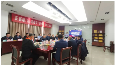 賴明和先生一行與鄂湘蘇浙皖經銷商們在利得集團熊總的陪同下，一起參觀了利得集團辦公區，肯定了利得集團運營團隊。