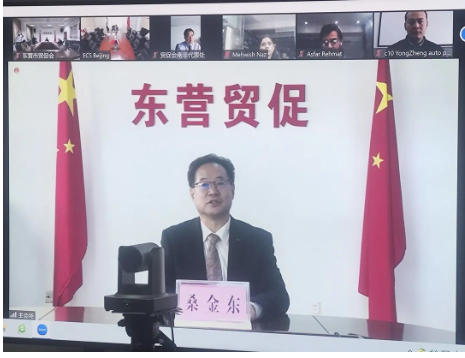 　東營市貿促會副會長桑金東表示，隨著“一帶一路”倡議的實施，中國和非洲地區國家經貿合作發展迅速，成果顯著，品牌推廣行動將為東營、非洲地區工商界和企業搭建起一座友誼的橋梁，進一步密切非洲企業與東營橡膠輪胎企業間聯系，促進合作，互惠互利，共同發展。