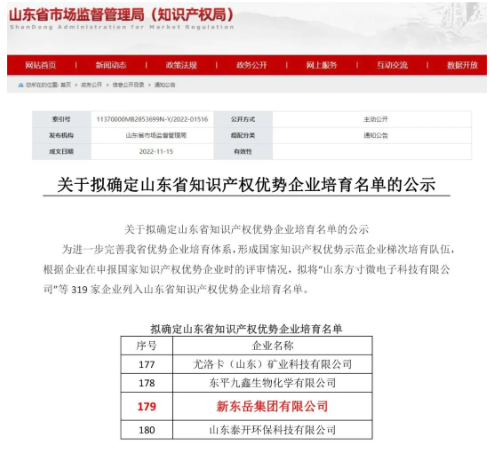 輪胎集團入選省知識產權優勢企業培育名單