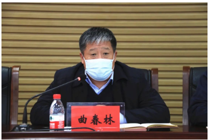 生產制造公司董事長茍增亮對2023年精益體系攻堅年工作進行了安排部署