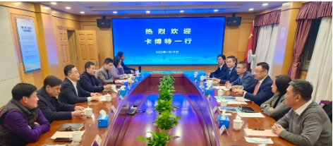 卡博特執行副總裁朱戟拜會閔行區委陳宇劍書記