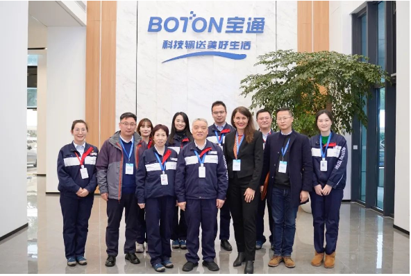 重聚！BHP全球采購副總裁帶隊參觀考察寶通