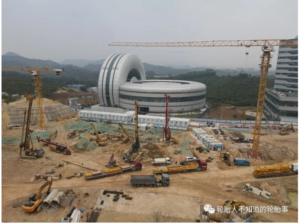 廣州航空輪胎大科學中心項目二期工程全面復工