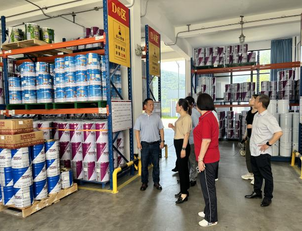 寧波涂協考察團赴標桿企業學習交流，為新項目提供借鑒