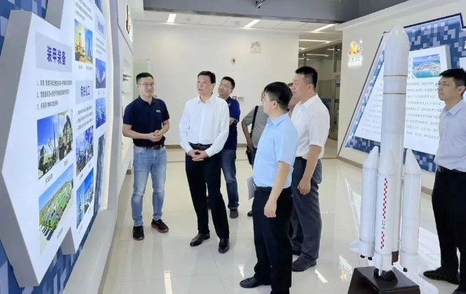 中國涂料工業協會會長訪問湖北涂協和雙虎涂料