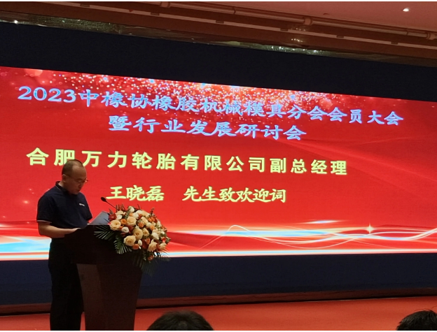 會(huì)議的開場(chǎng)由東道主安徽大道模具總經(jīng)理王金治和合肥萬(wàn)力輪胎副總經(jīng)理王曉磊共同致歡迎詞。他們熱情地歡迎了與會(huì)嘉賓，并期待著在本次研討會(huì)上分享和交流行業(yè)的最新動(dòng)態(tài)和發(fā)展。